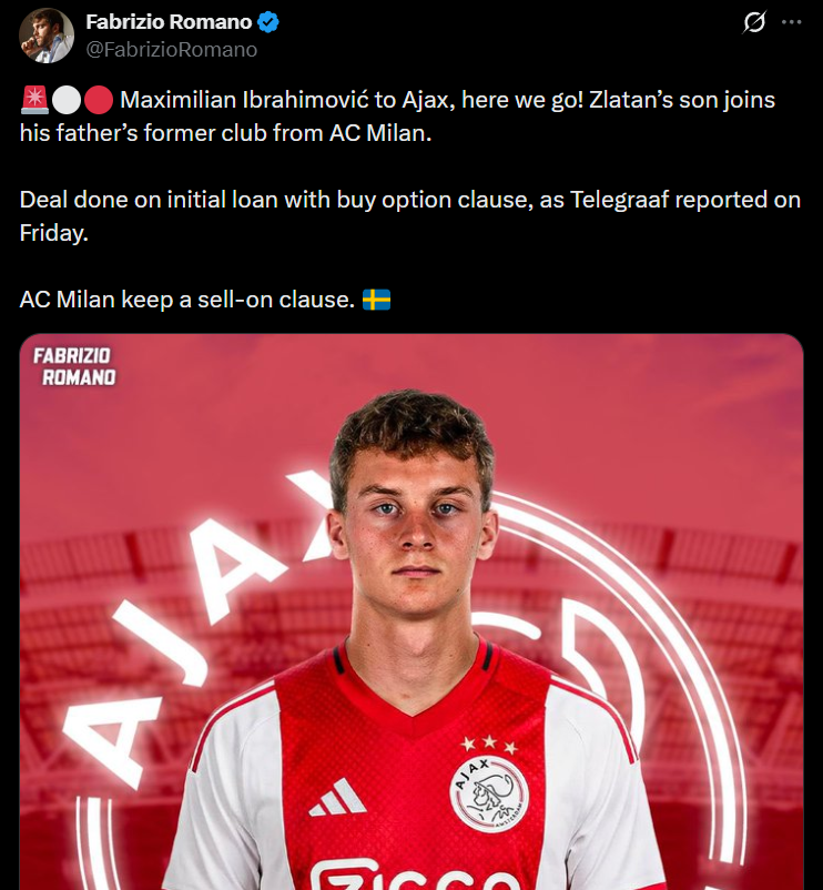 HERE WE GO! Syn Zlatana Ibrahimovicia ZMIENIA KLUB!